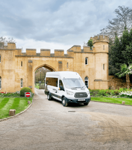 minibus with between 8 to 19 seats